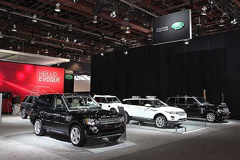 Detroit Auto Show Land Rover
